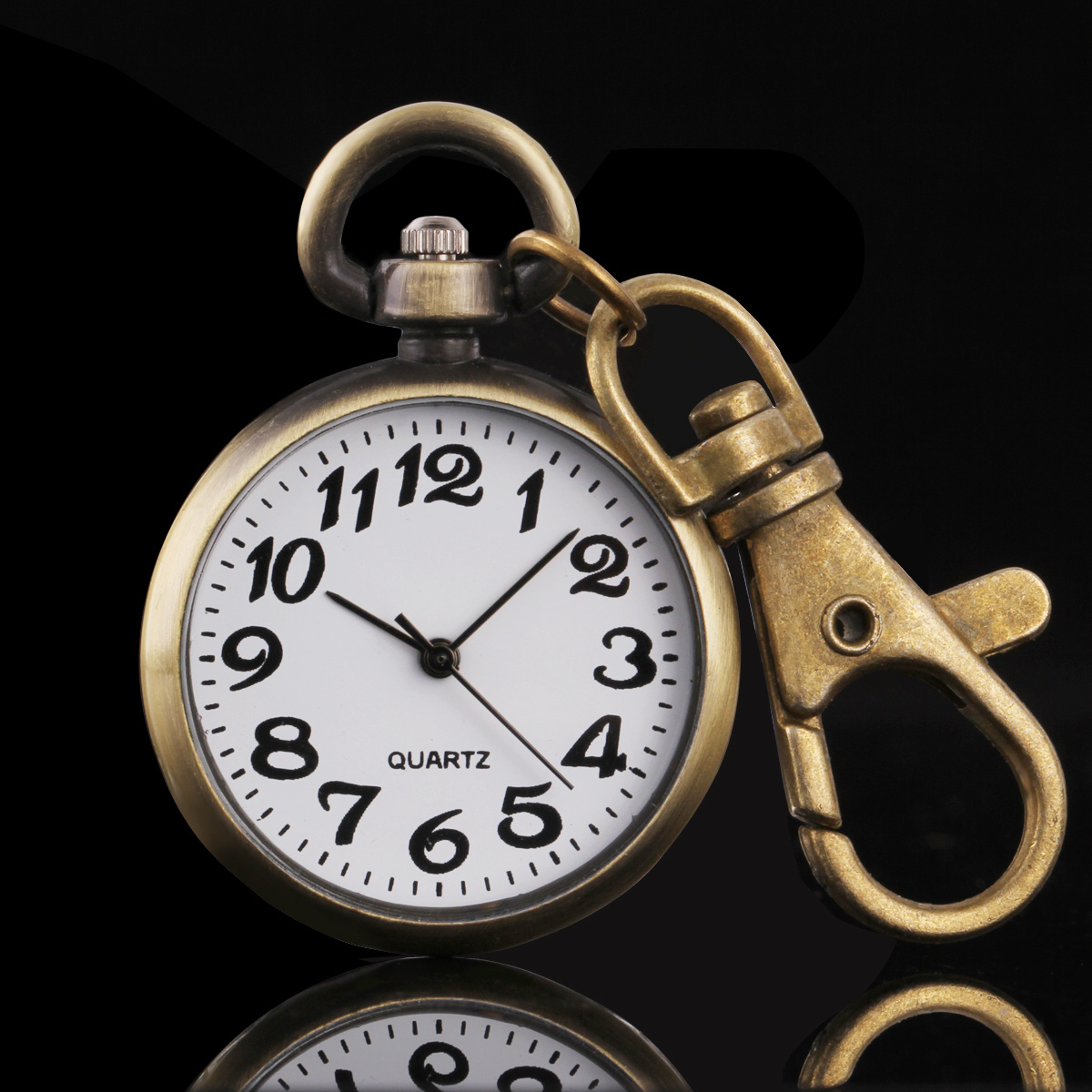 Hot ! Vintage Round Classical Pocket Key Chain Watch Pendant eBay