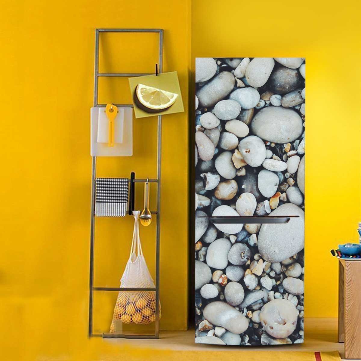 60*150cm Fridge Stickers Refrigerator PVC Cover Sticker Vinyl Decal