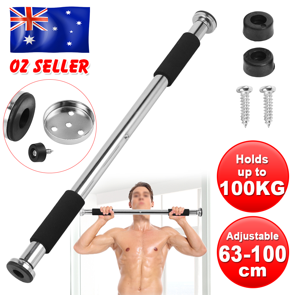Doorway Door Pull Up Chin Up Bar Portable Home Gym Exercise