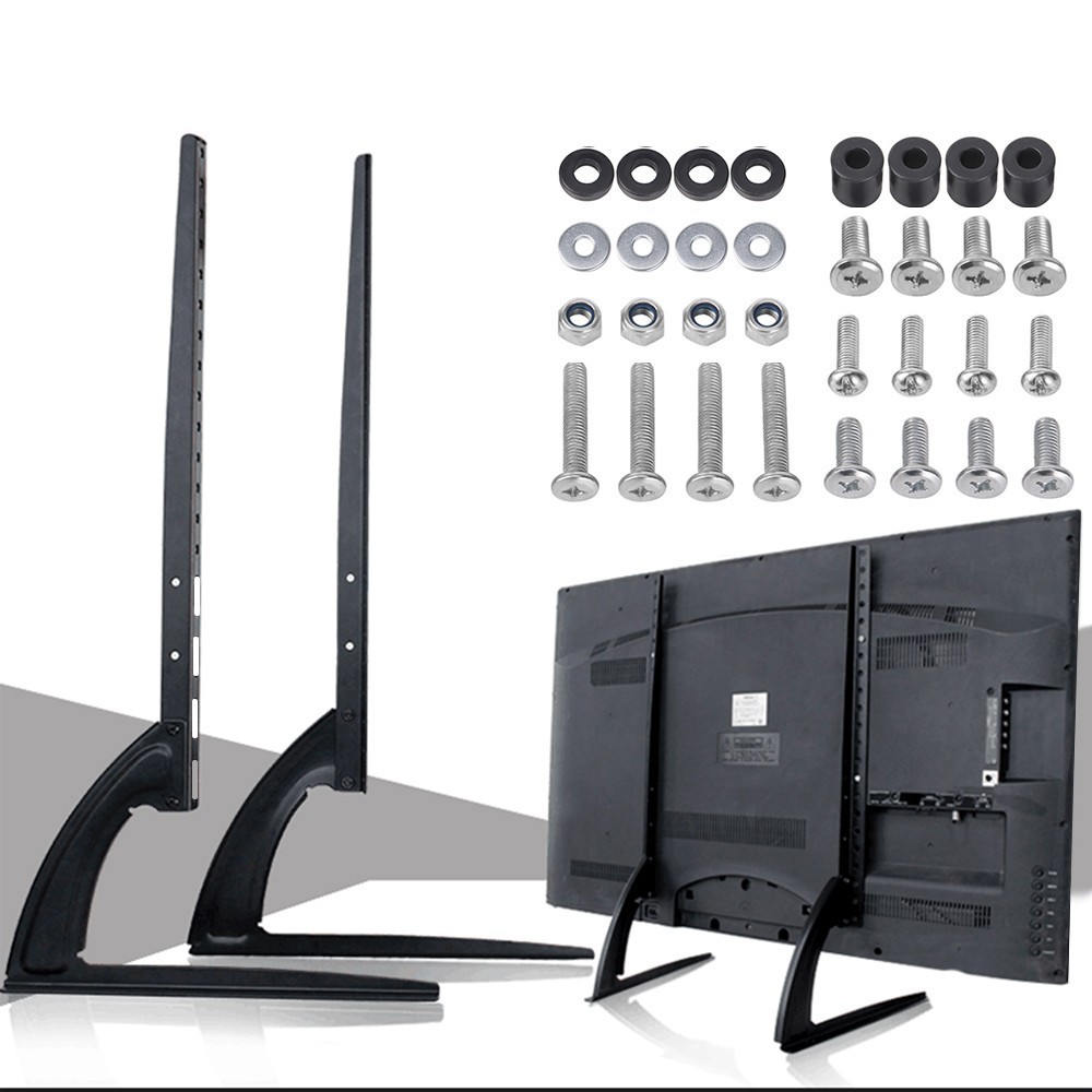 Universal Table Top TV Stand Leg Mount LED LCD Flat TV Screen 3270